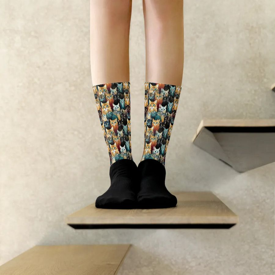 Katz Katz Katz Black Foot Socks product image (11)