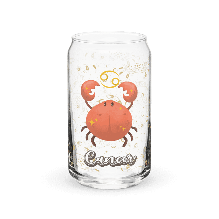 Cancer Can-Shaped Glass product image (1)
