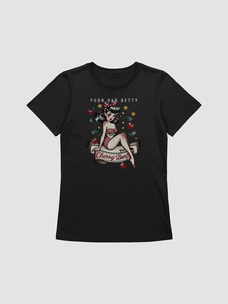 Cherry Bomb Pin-Up Girl Relaxed-fit T-Shirt product image (3)