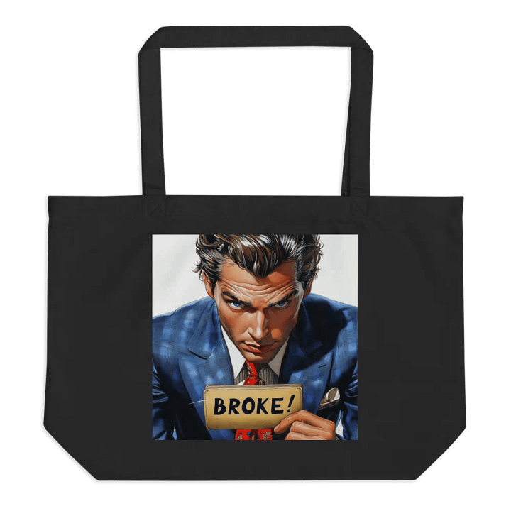 Broke!! Pop Art Shopper Tote Bag product image (1)