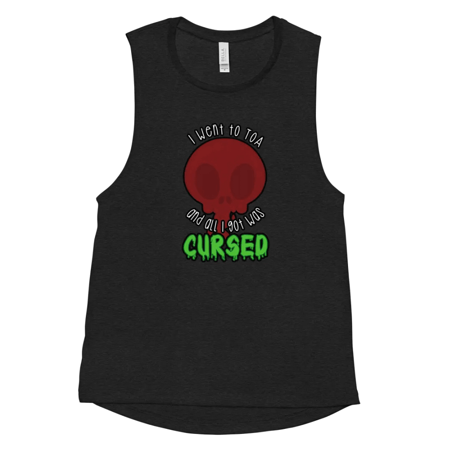 All I Got Was Cursed - Death Knight - Women's Style Muscle Tank product image (12)