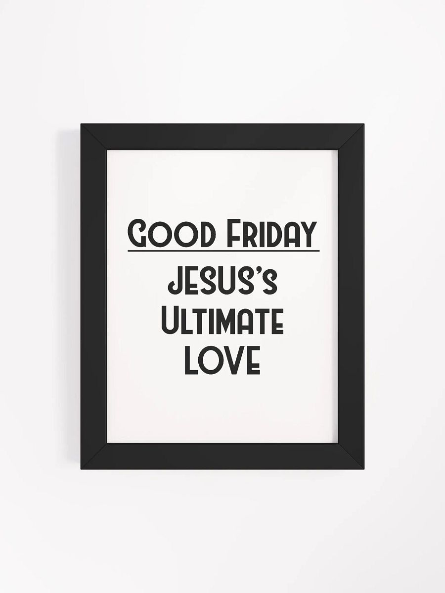 GOOD FRIDAY, JESUS’S ULTIMATES LOVE product image (10)