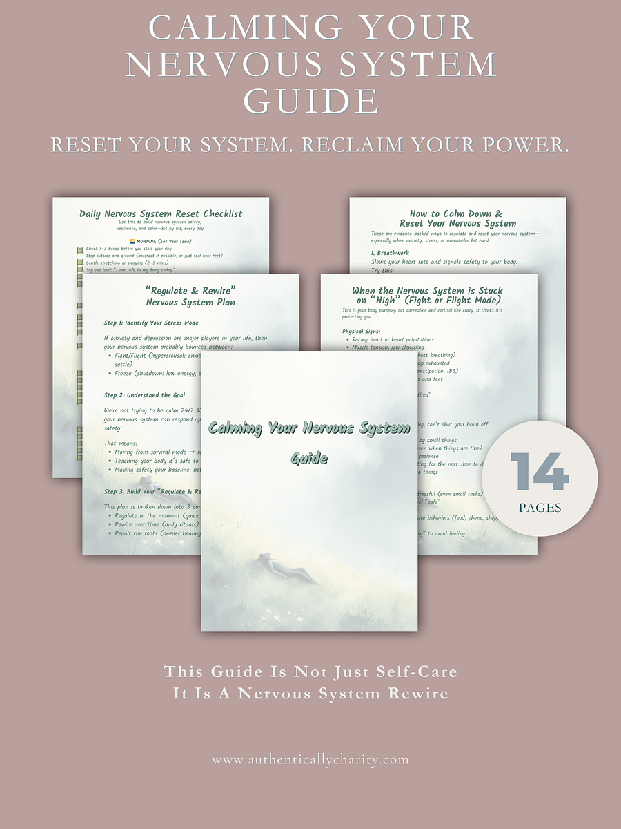 Calming Your Nervous System Guide product image (1)