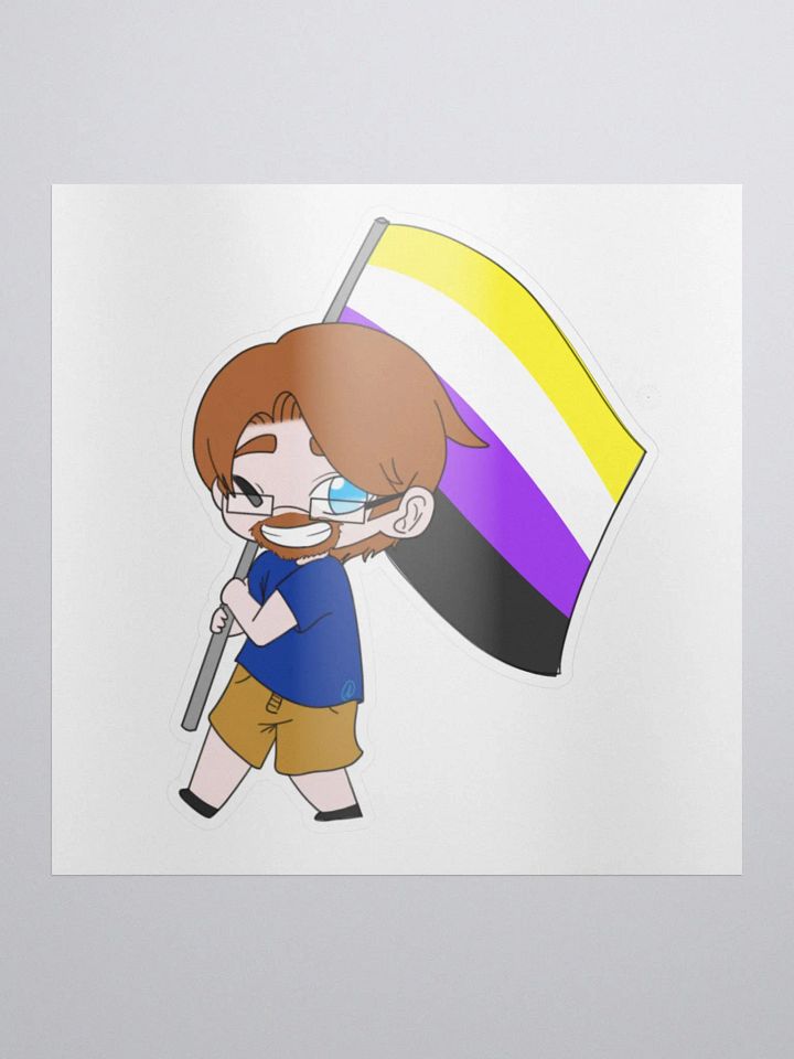 Shemp Non-Binary Sticker! product image (1)