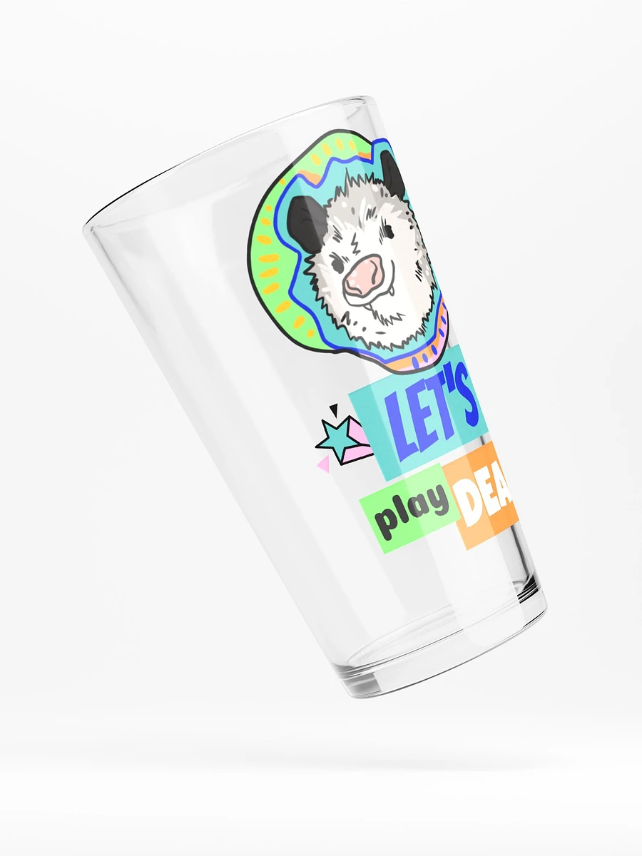 Let's Play Dead pint glass product image (4)