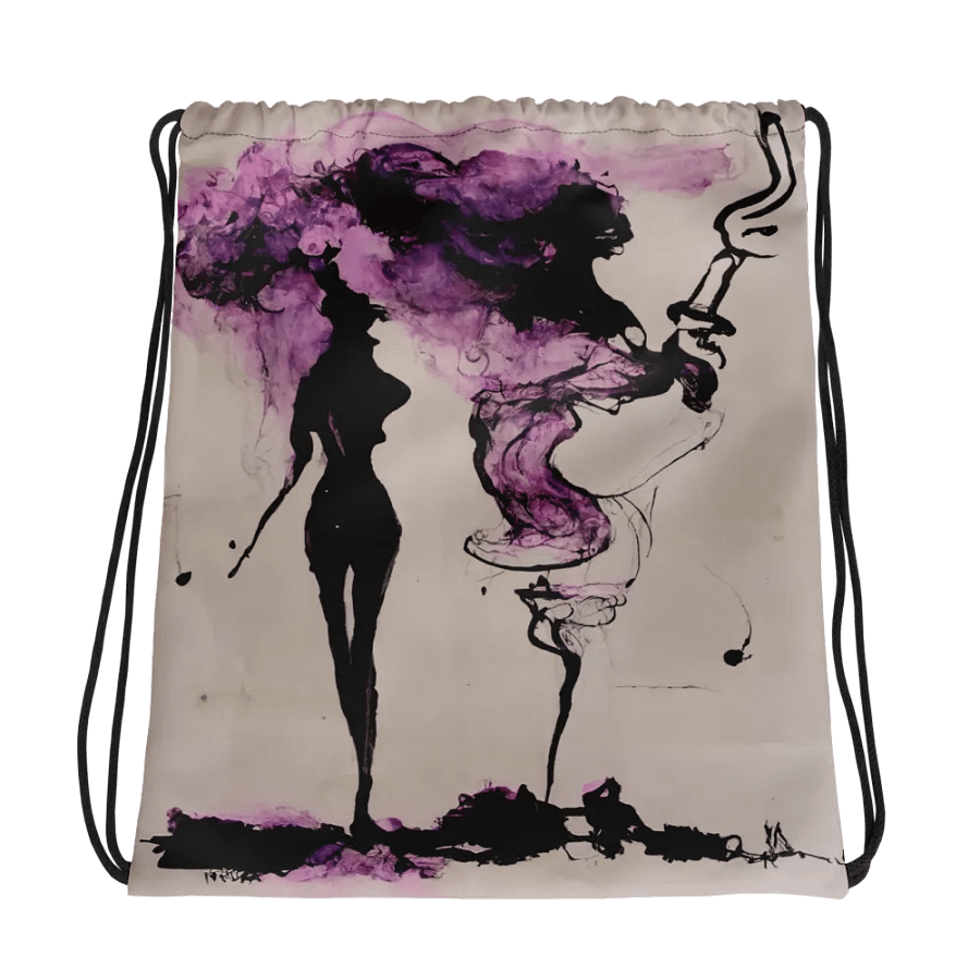 Vibrant Adventure Drawstring Backpack product image (1)