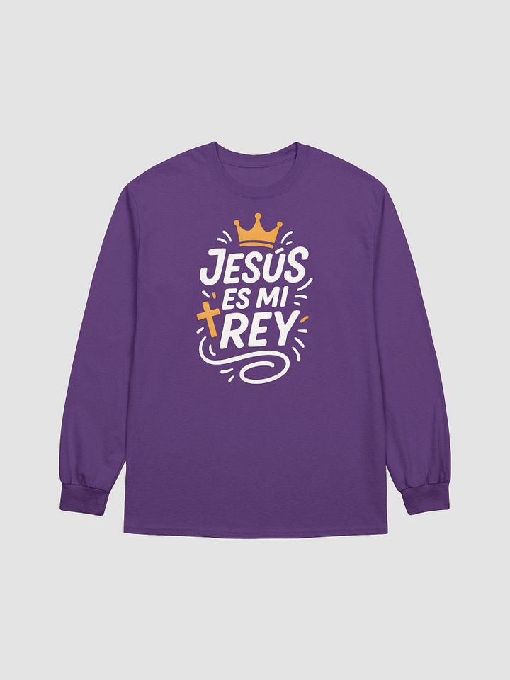 Camiseta Unisex Manga Larga | Jesús es mi Rey product image (13)
