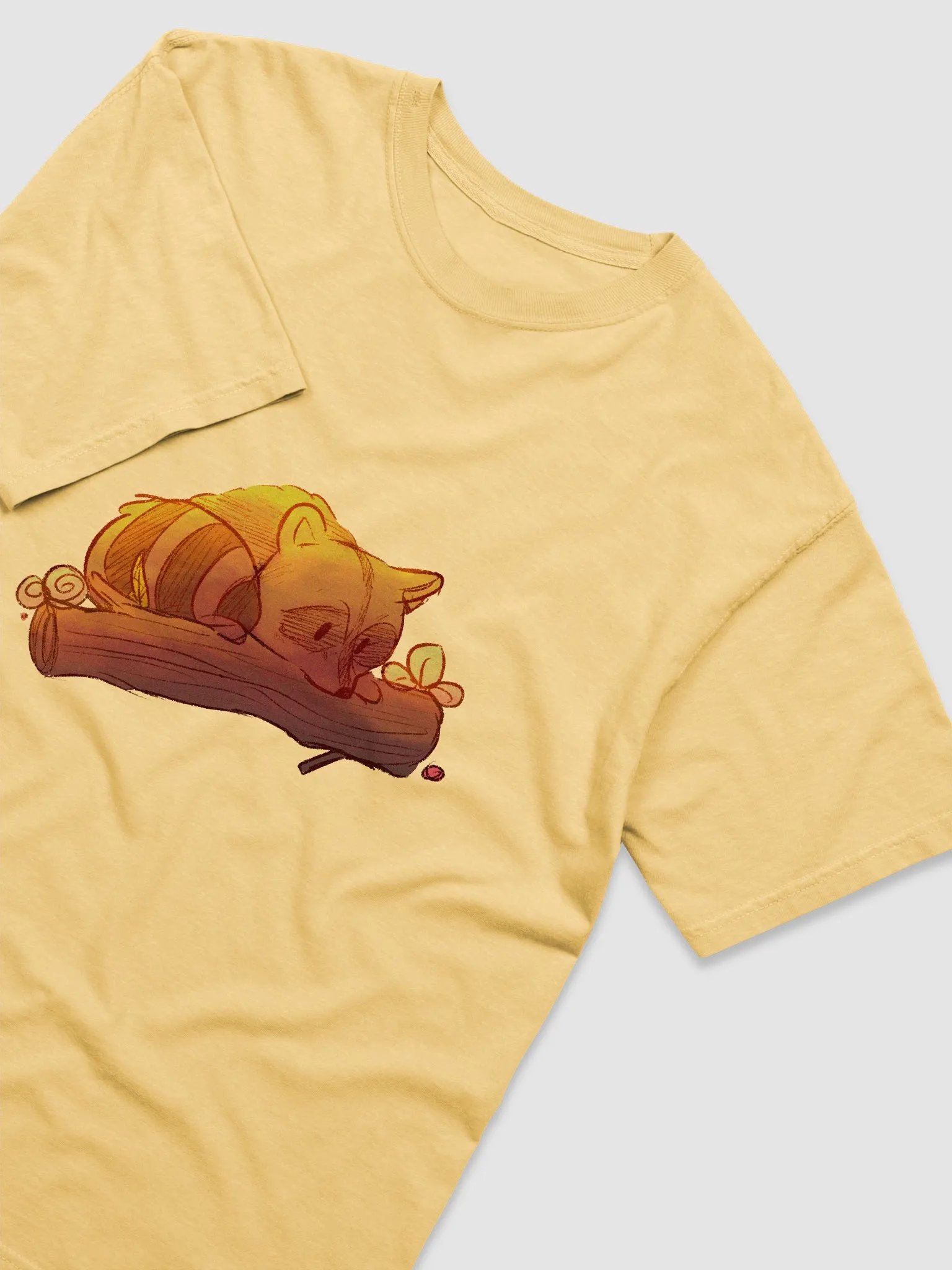 Peachtober raccoon shirt !! product image (3)