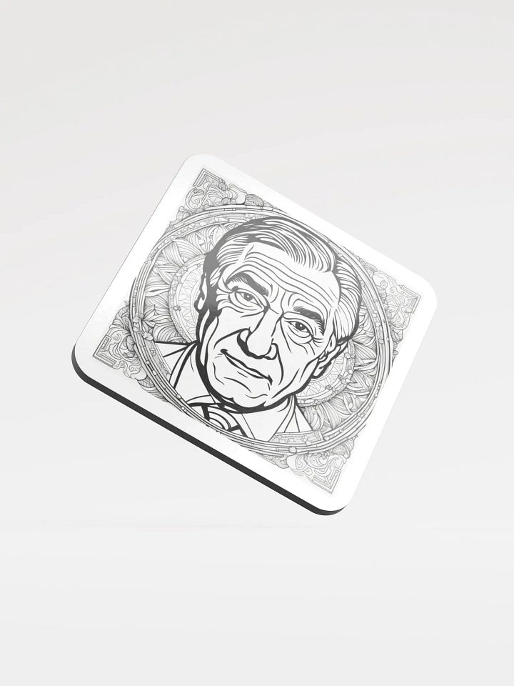 Mandala Man Cork Coaster product image (1)