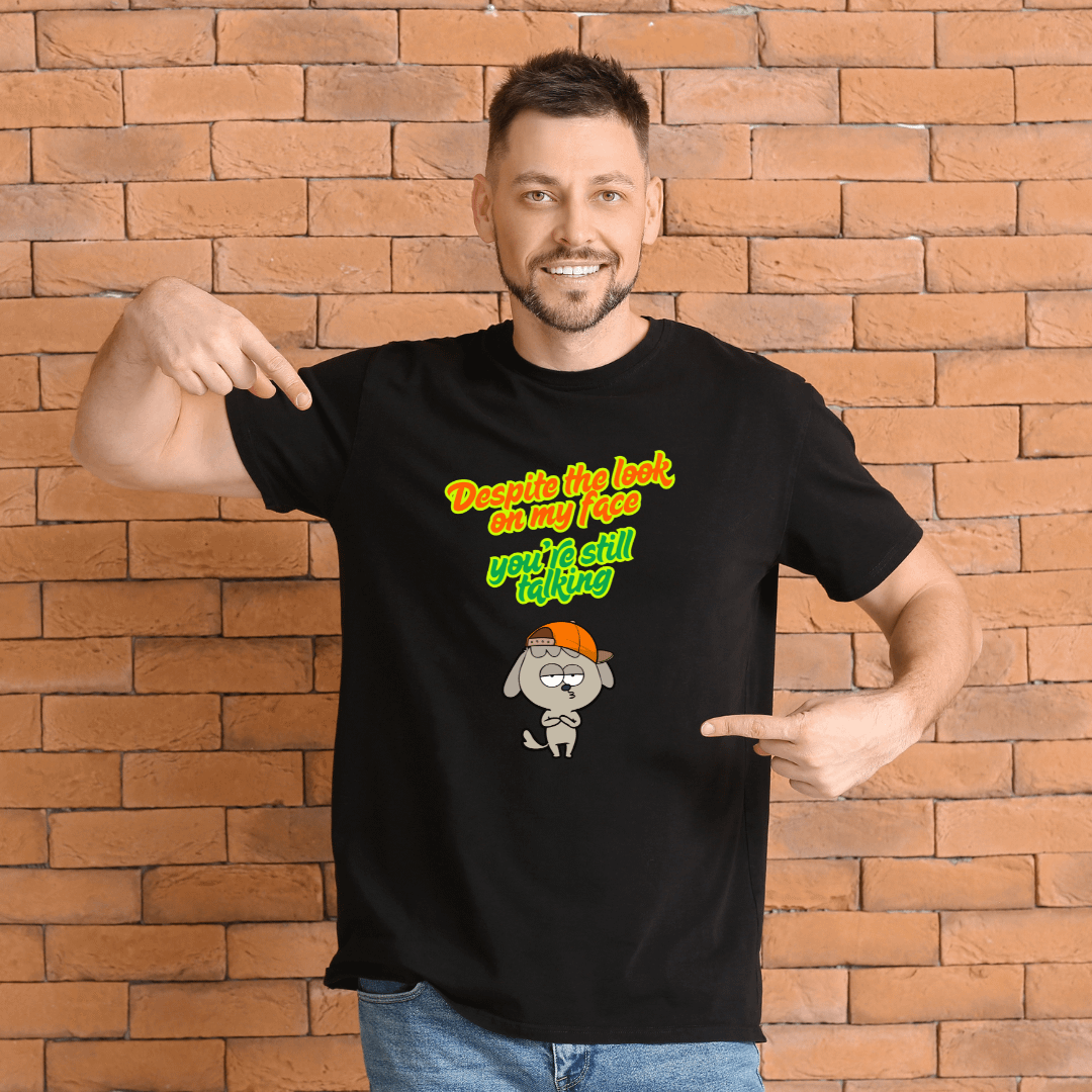 Despite The Look On My Face T-Shirt Sarcastic Funny T-Shirt product image (7)