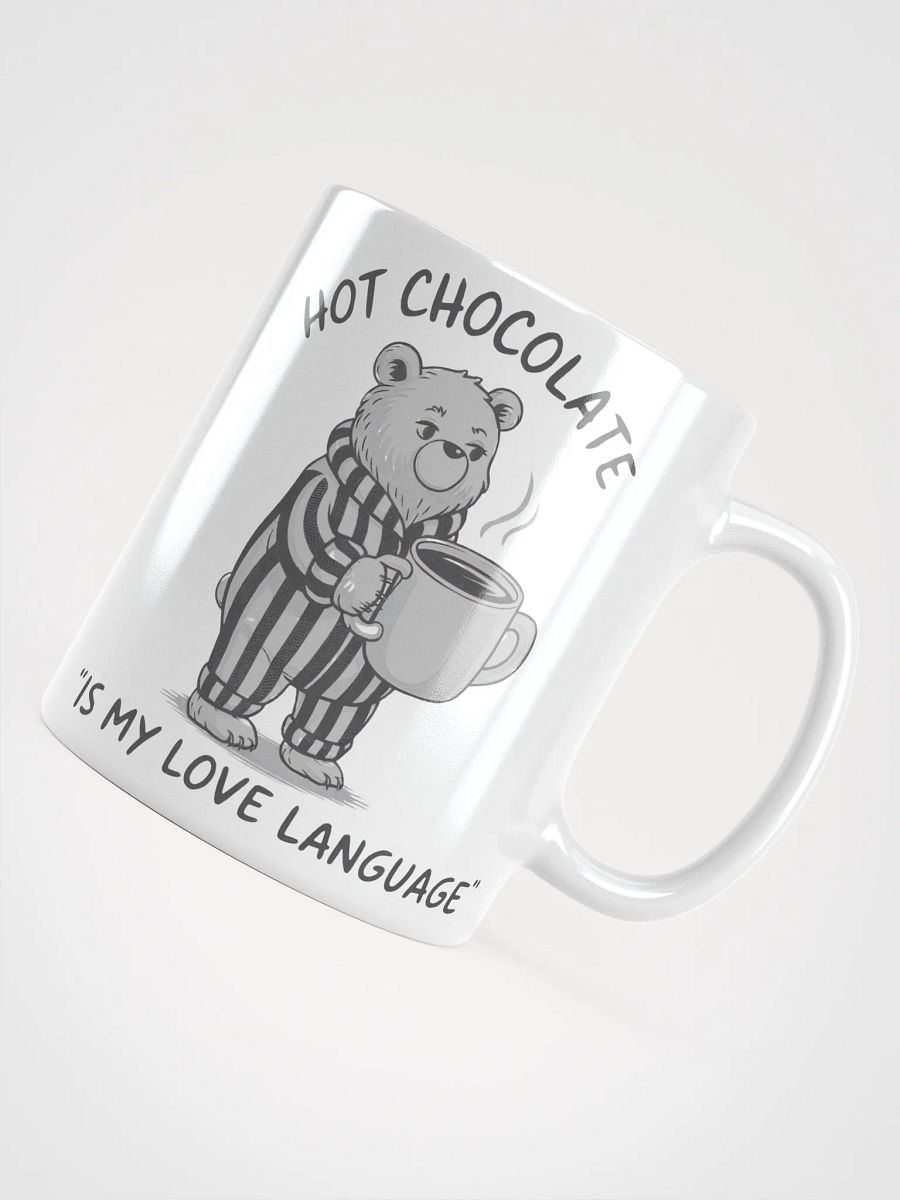 Bear Hot Chocolate Love Language Glossy Mug product image (11)