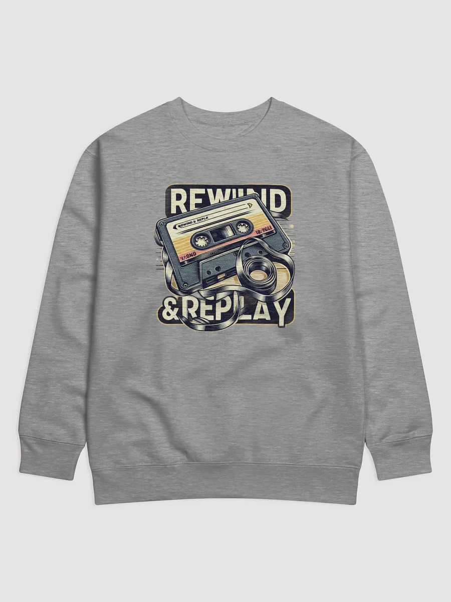 Vintage Americana Cotton Sweatshirt | AI Design oldschool product image (1)