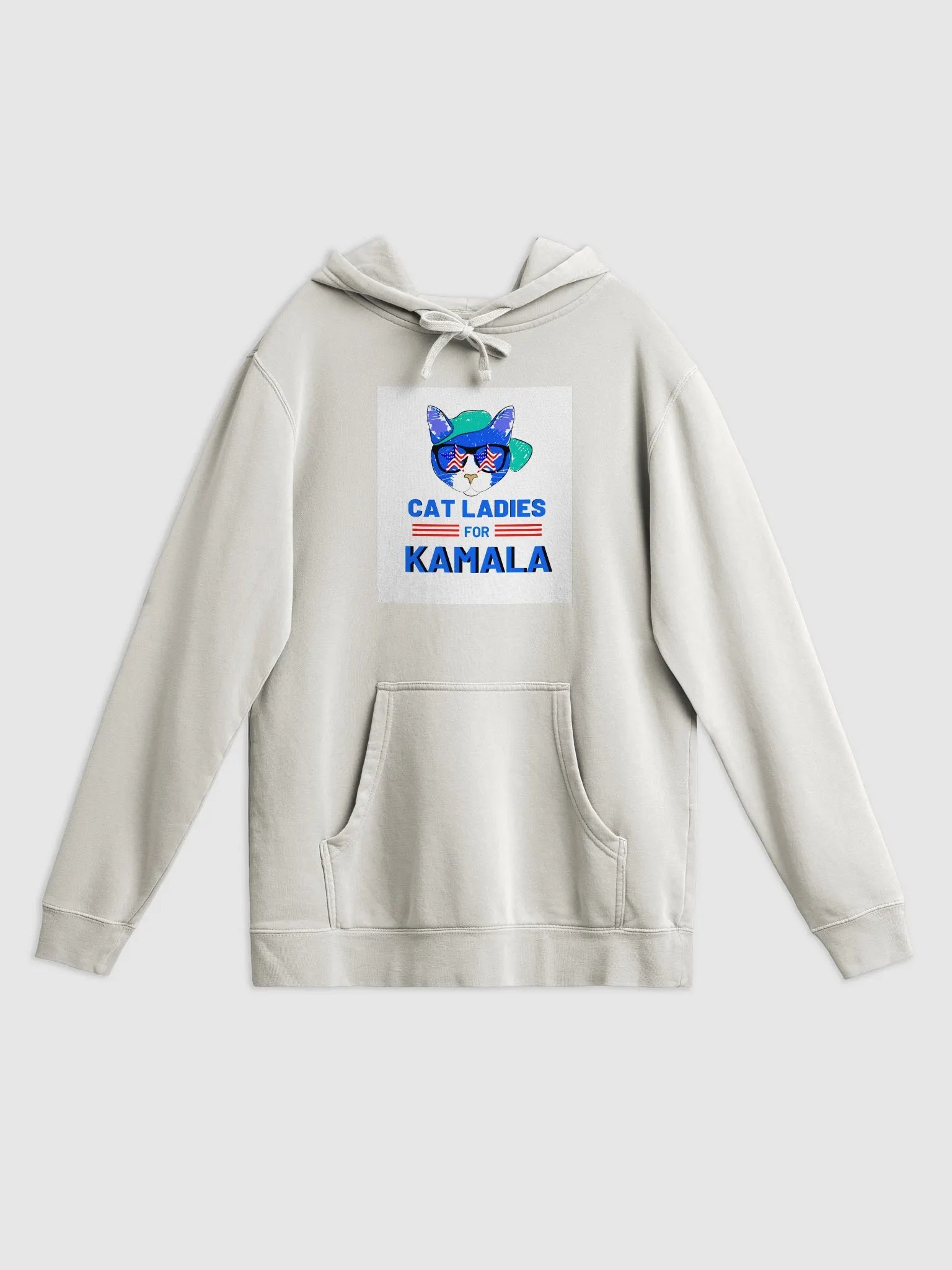 Cat Ladies For Kamala Lux Hoodie product image (1)