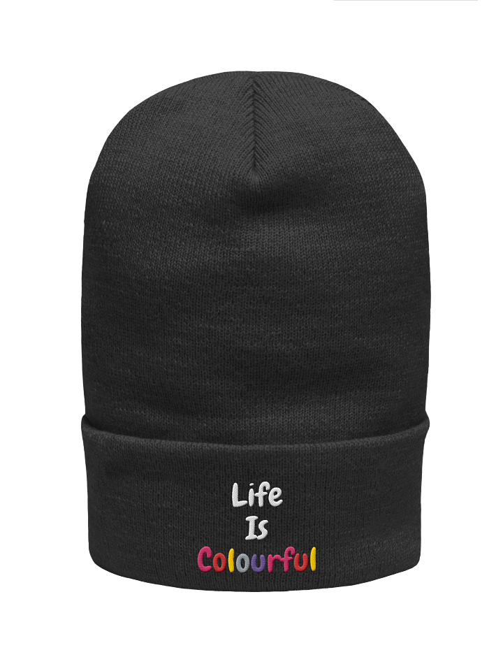 Vivid Vibes Cuffed Beanie product image (2)