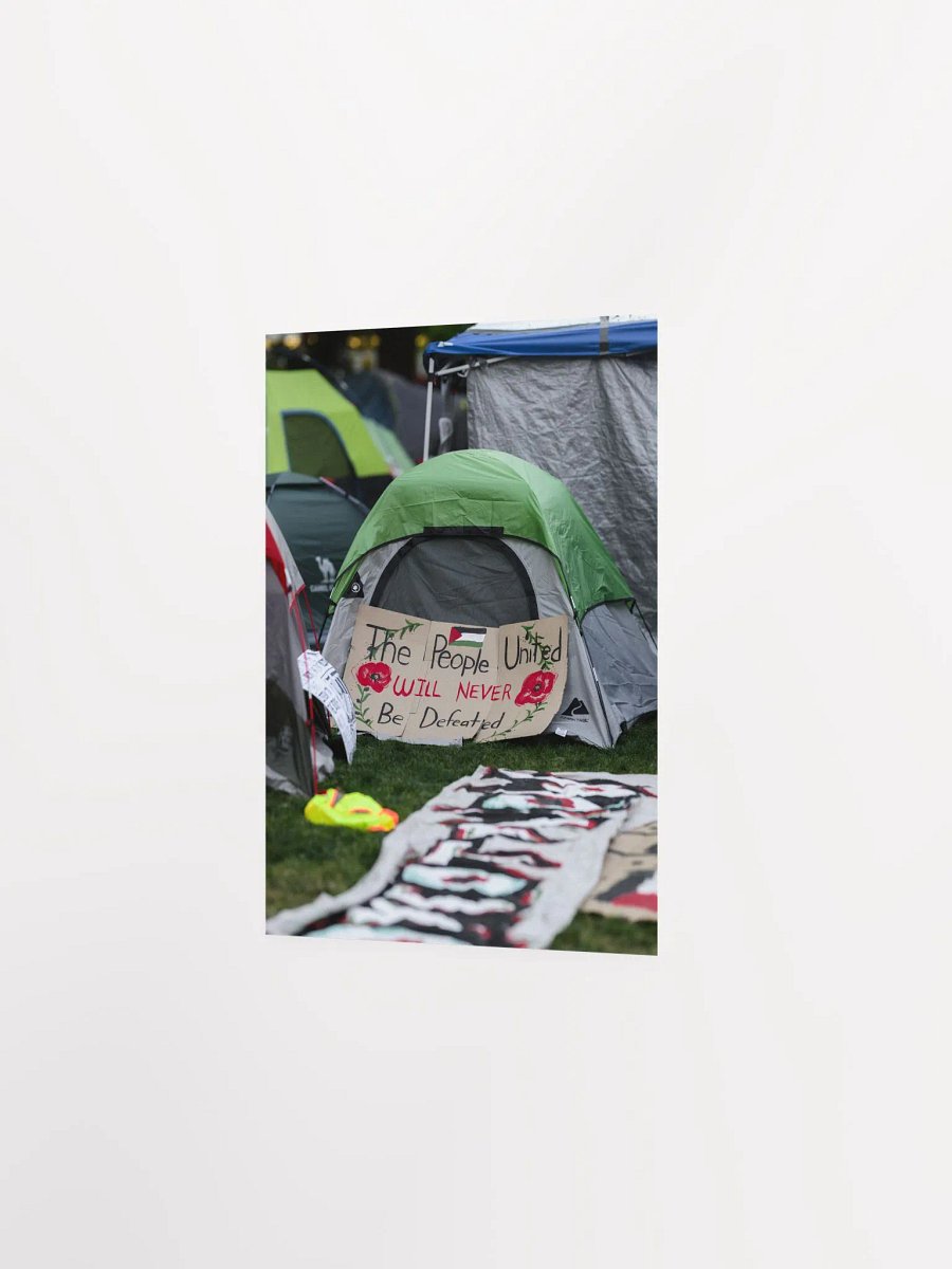 The People United Will Never Be Defeated (no frame) product image (6)