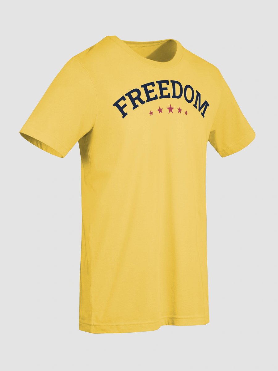 Freedom Typography Supersoft Unisex T-Shirt product image (129)