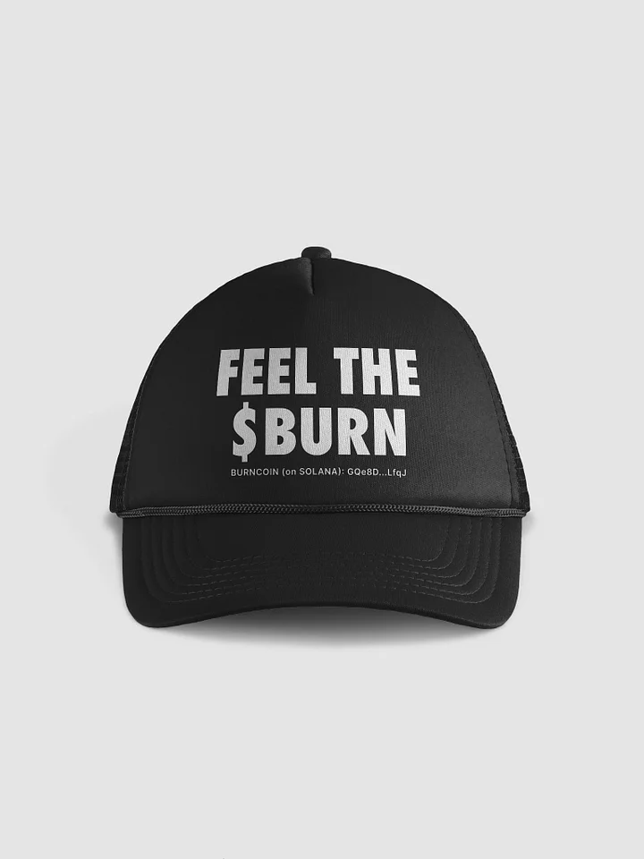 FEEL THE $BURN Hat - Dark product image (1)