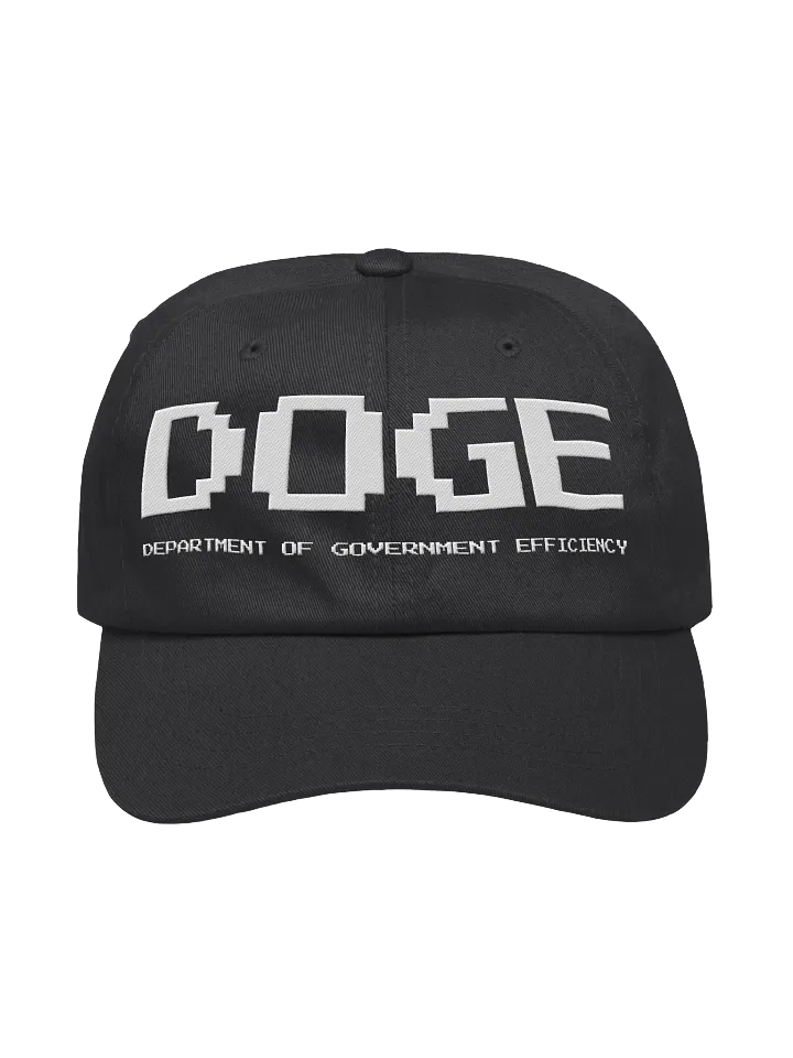 DOGE Hat – Department of Government Efficiency Cap | Elon Musk Dad Hat product image (1)