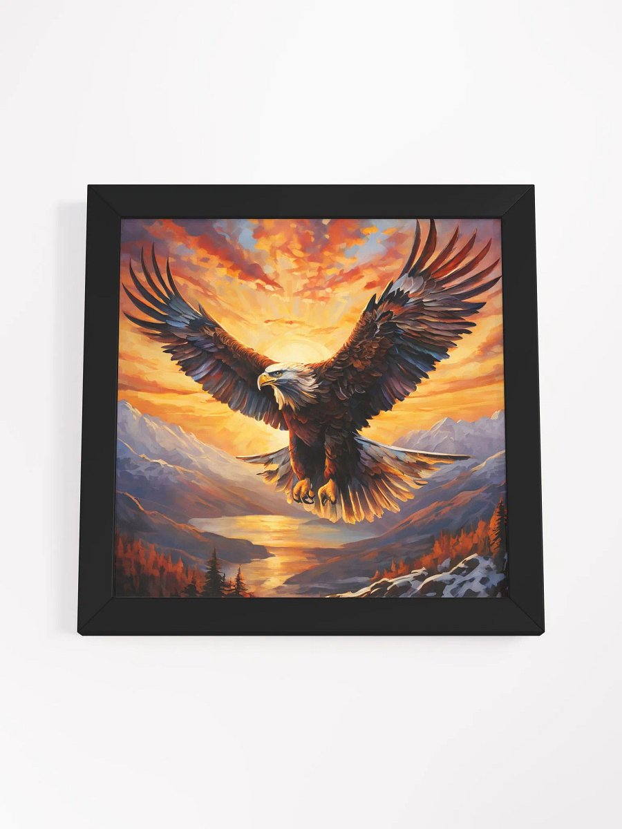 An eagle at sunrise product image (42)