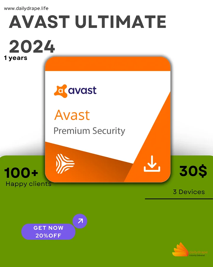 Avast Ultimate 2024 - 1 years 3 Devices License key product image (2)