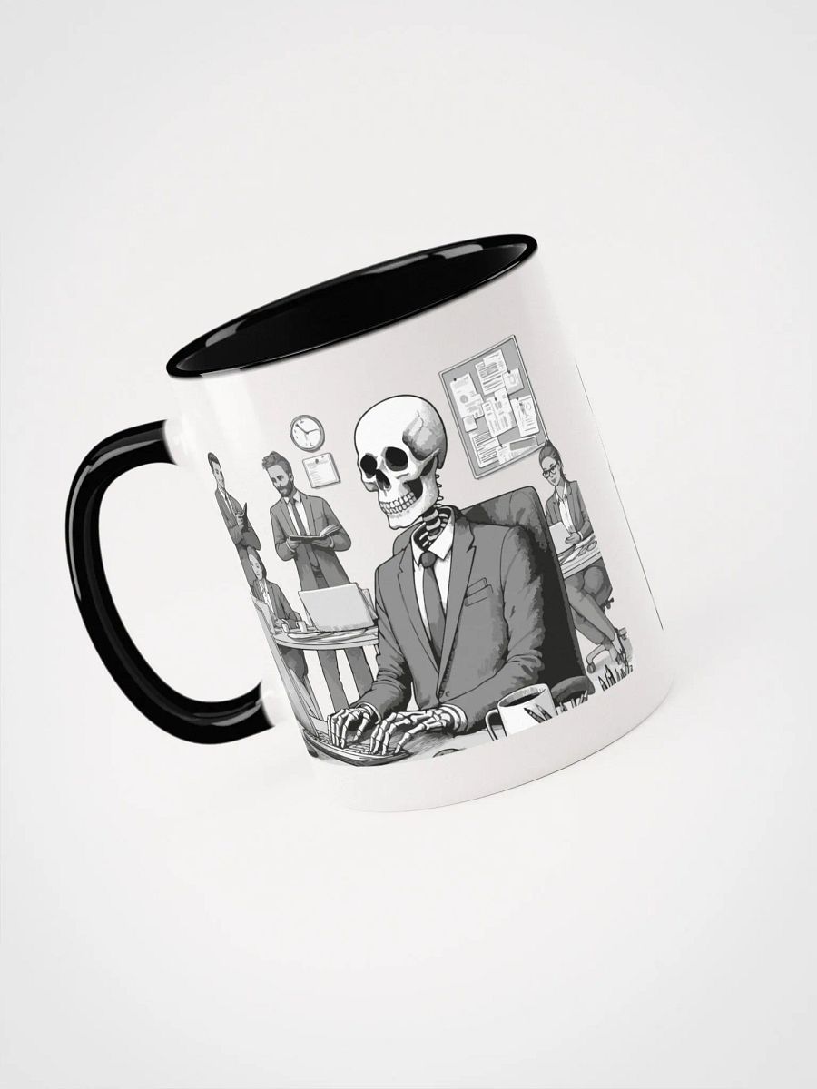Corporate Skeleton (Black and White Mug) product image (4)