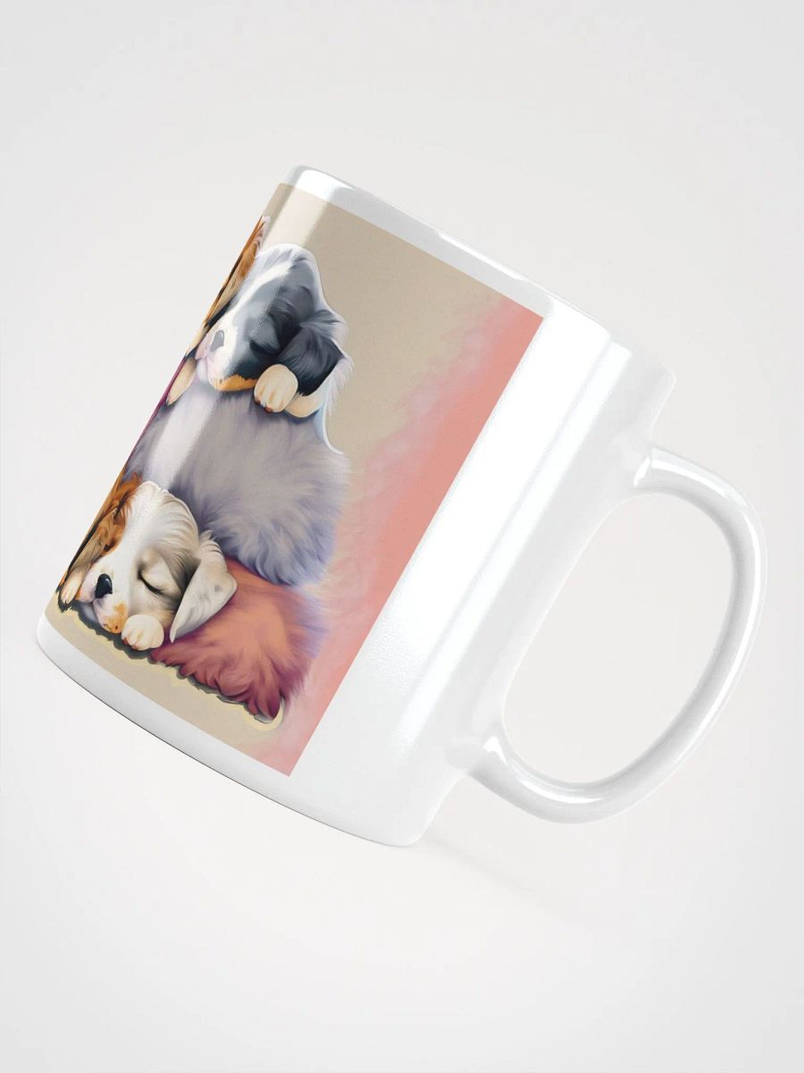 Start Your Day with a Dose of Cuteness: Puppy Pile Mug product image (4)