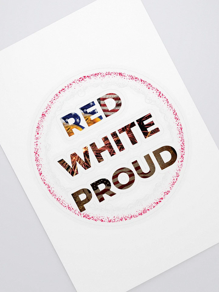 4th July RED WHITE PROUD product image (1)