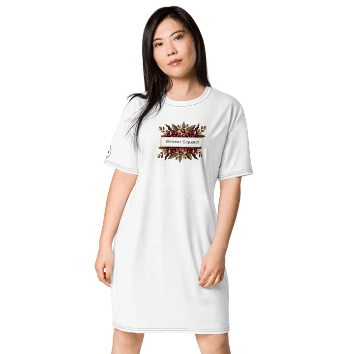 Bridal Squad T-Shirt 011 Bouquet Logo Dress product image (1)