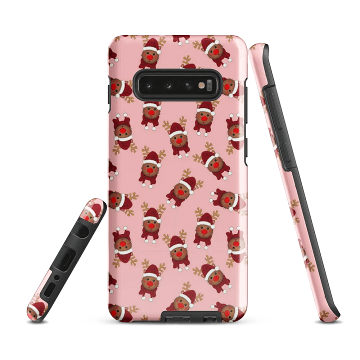 Santa's Reindeer Fun - Samsung case product image (2)