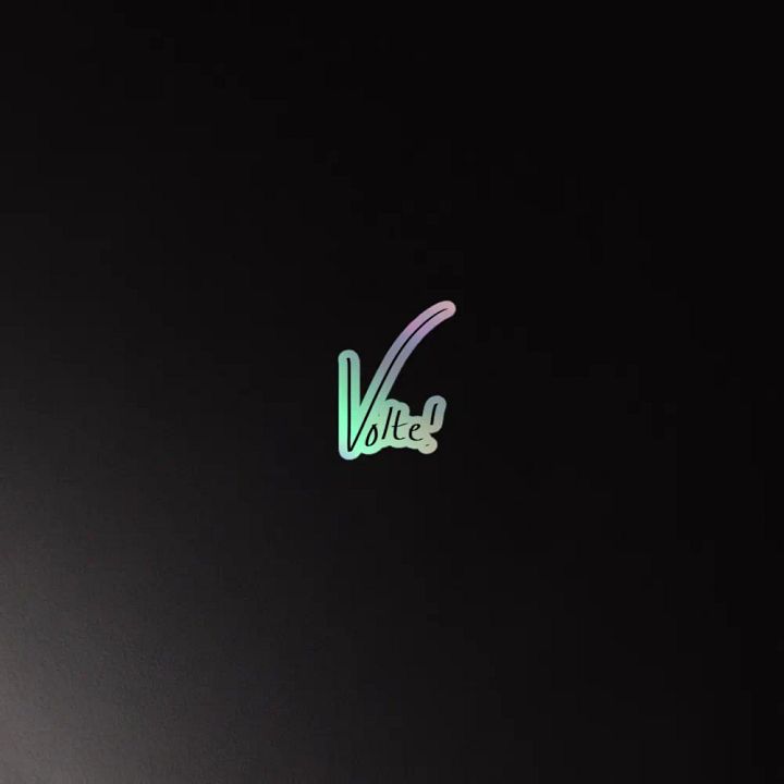 Volte Signature Holographic Sticker! product image (4)