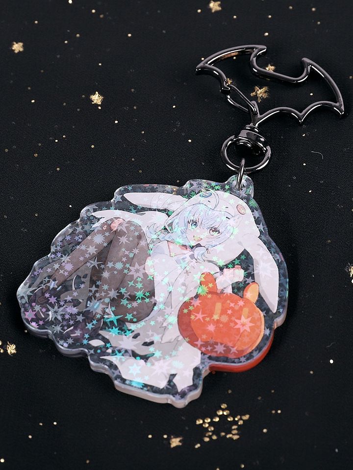 Ghost Donkey Keychain product image (1)