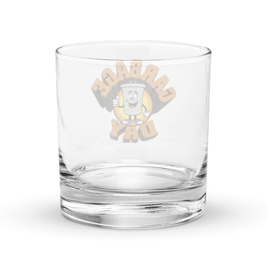 The official garbage day bourbon glass product image (4)