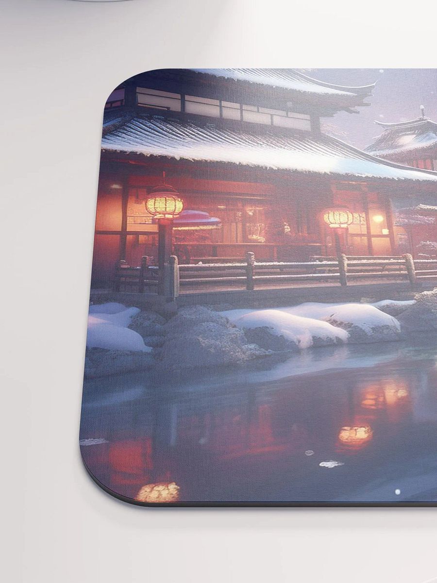 Snowy Nights Small Mouse Pad (7 x 9) product image (7)