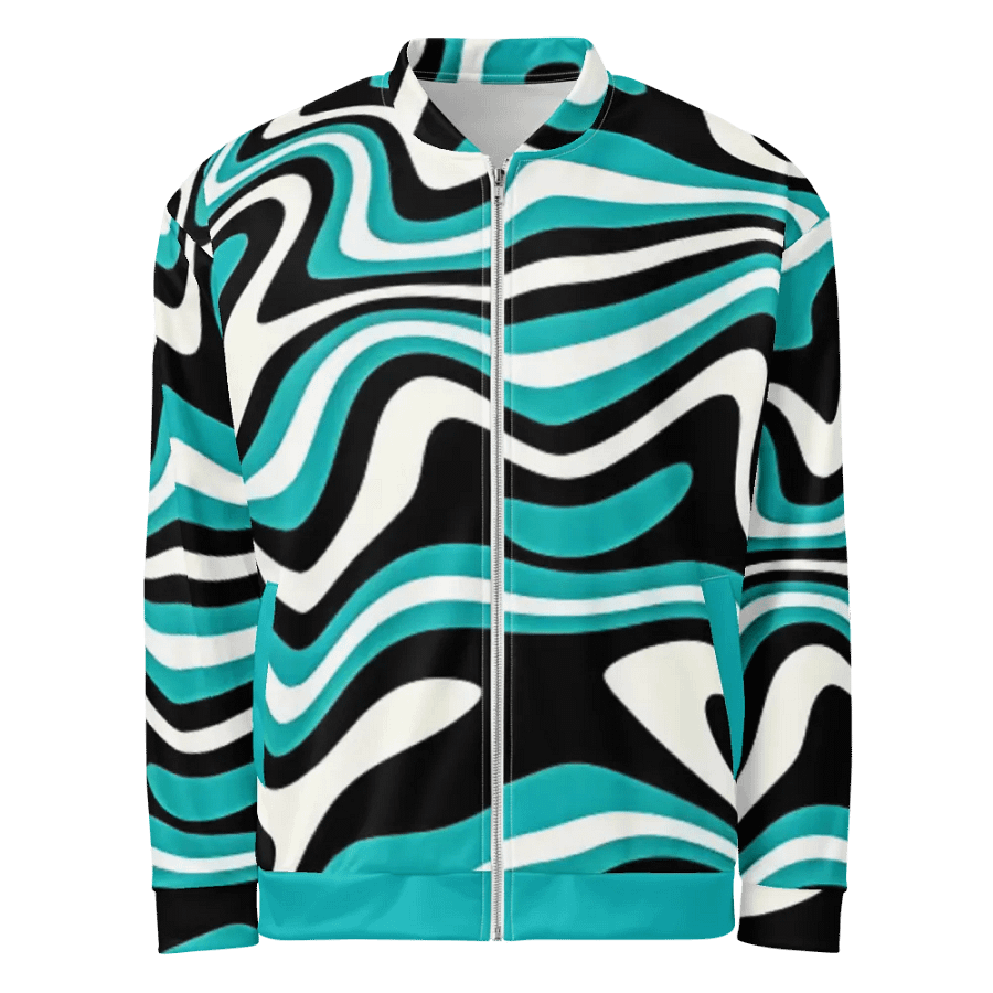 Fluidity Unleashed Bomber Jacket product image (6)