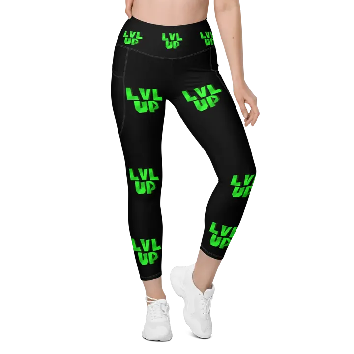 LVL UP Black Yoga Pants product image (2)