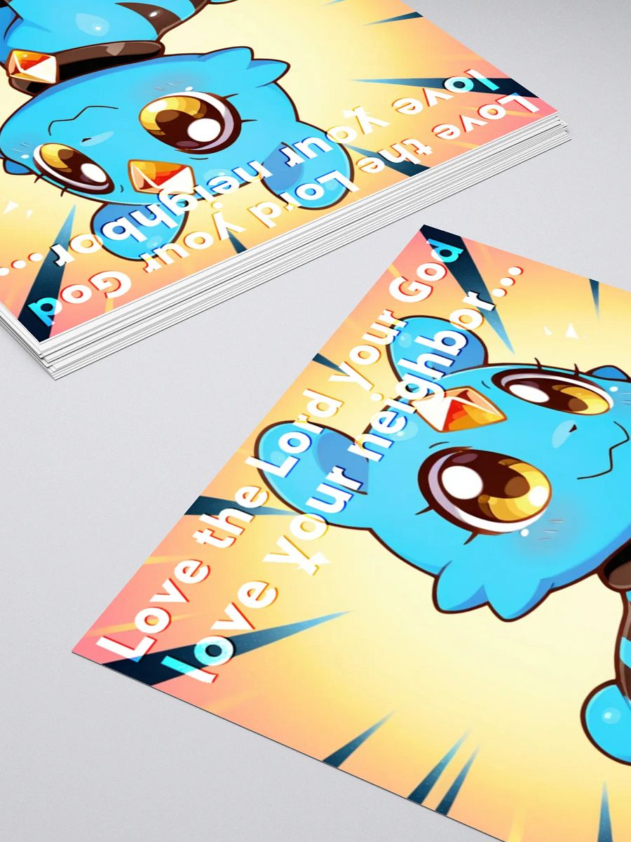 Bible Cuties Luke - Love the lord your God love your neighbor product image (7)