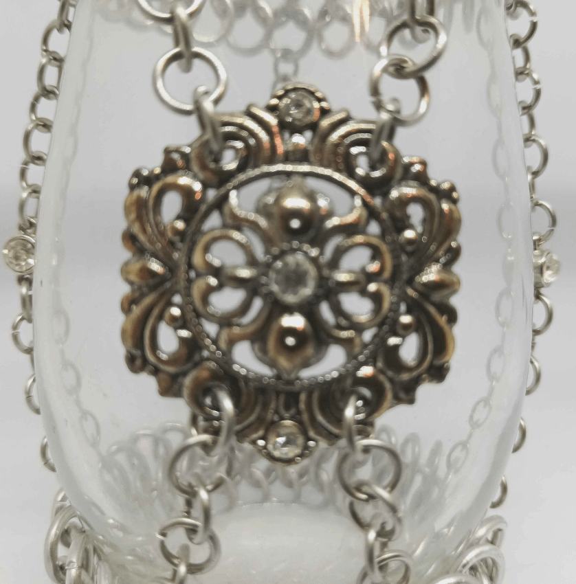 Snowflake Hanging Lantern Candleholder 2 piece set product image (4)