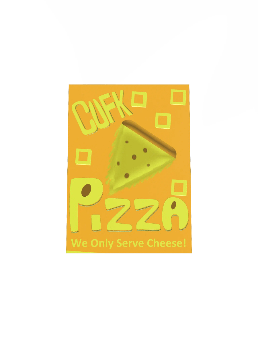 CUFK Pizza Poster product image (4)