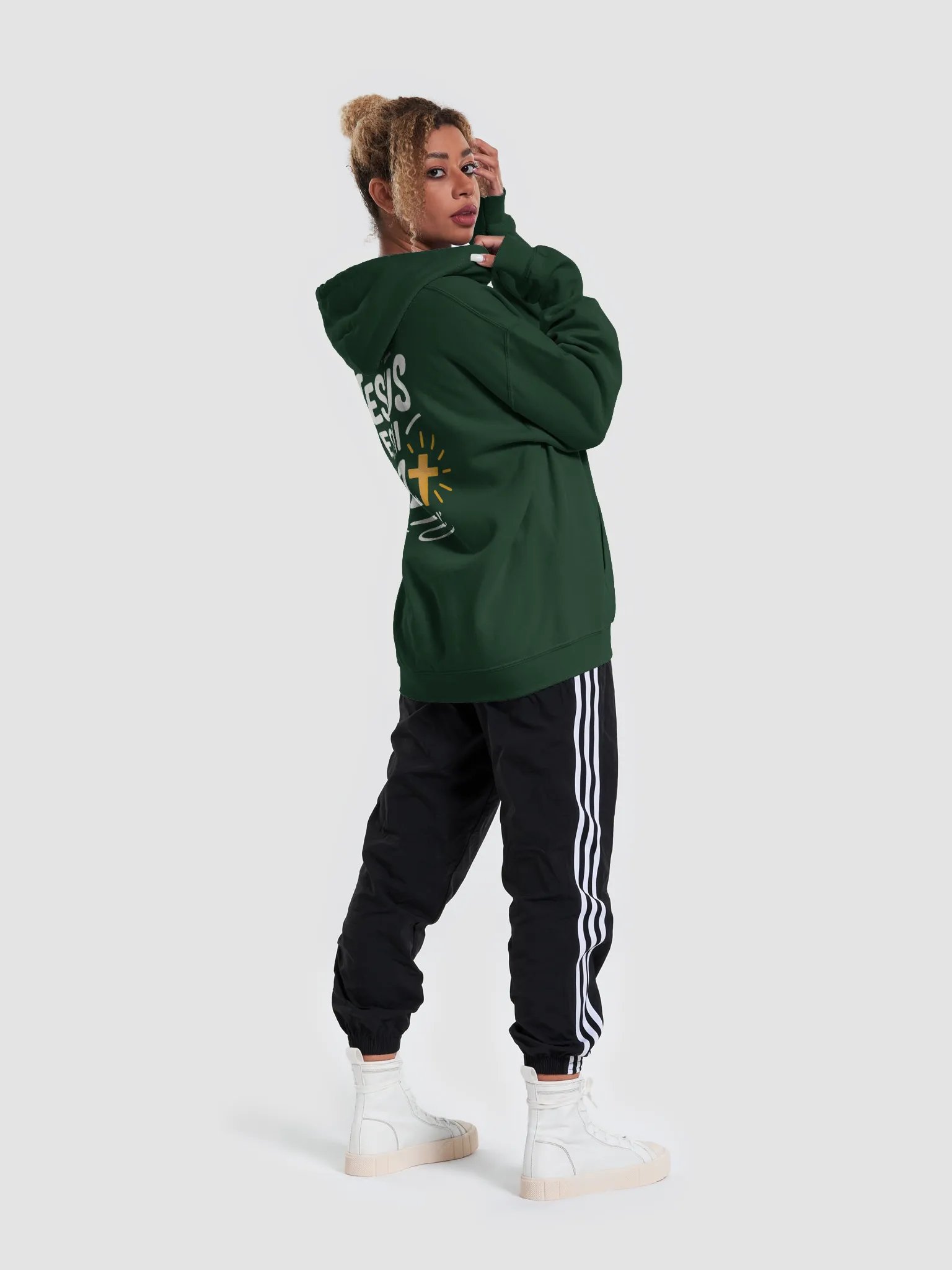Sudadera Unisex Con Capucha | Jesús es mi luz product image (45)