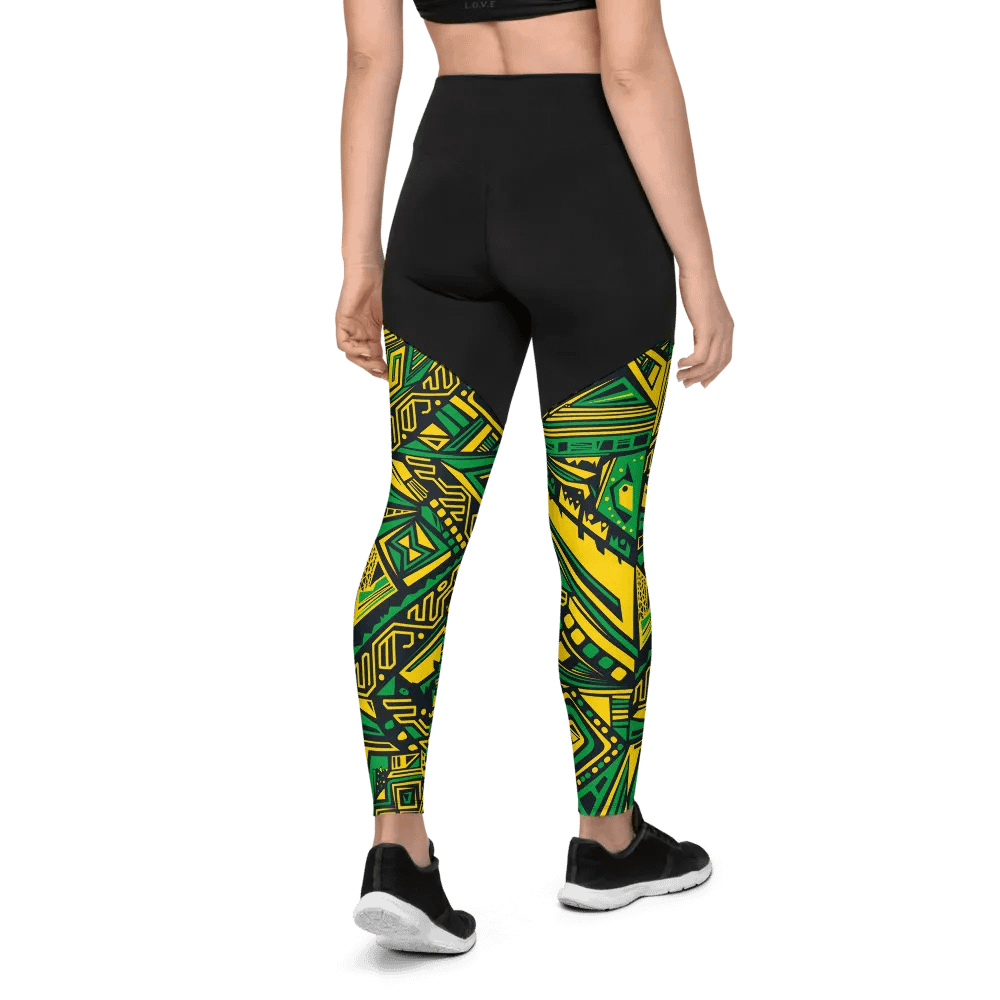 JAMAICA AZTEC PRINT LEGGIGS product image (8)