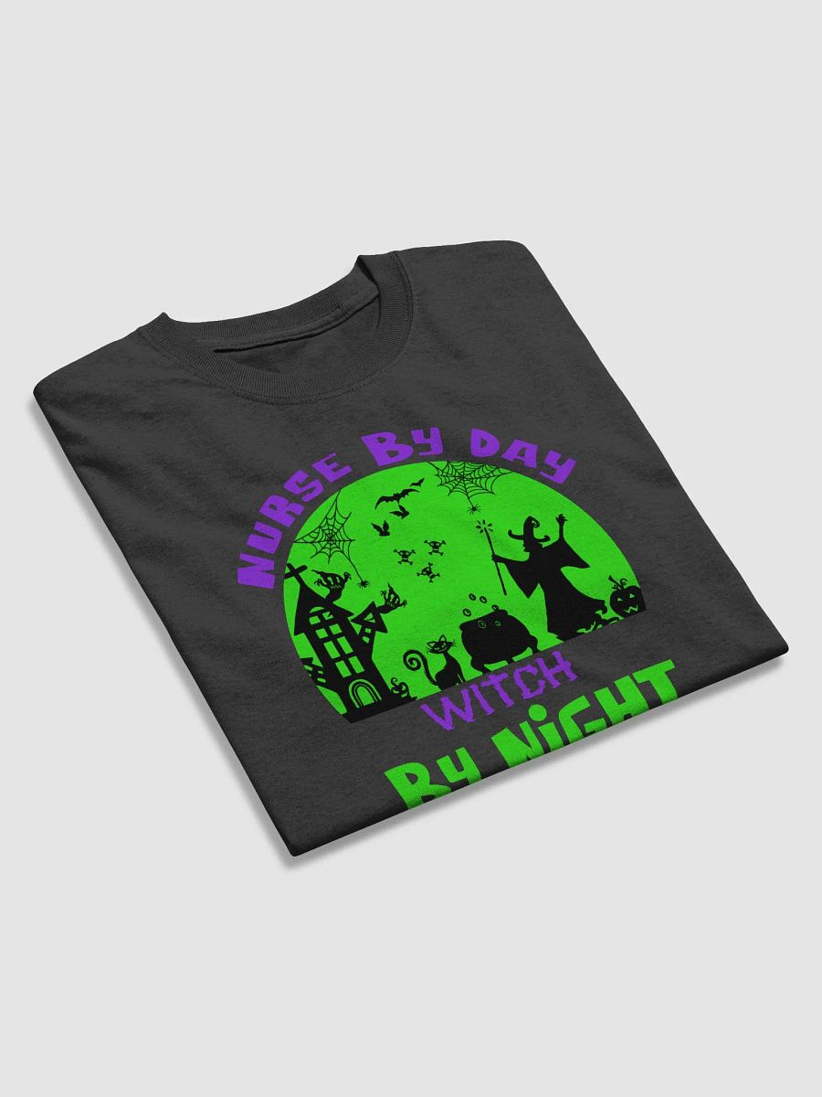 Nurse Witch Tee: Spooky & Cute Halloween Style T-Shirt product image (6)