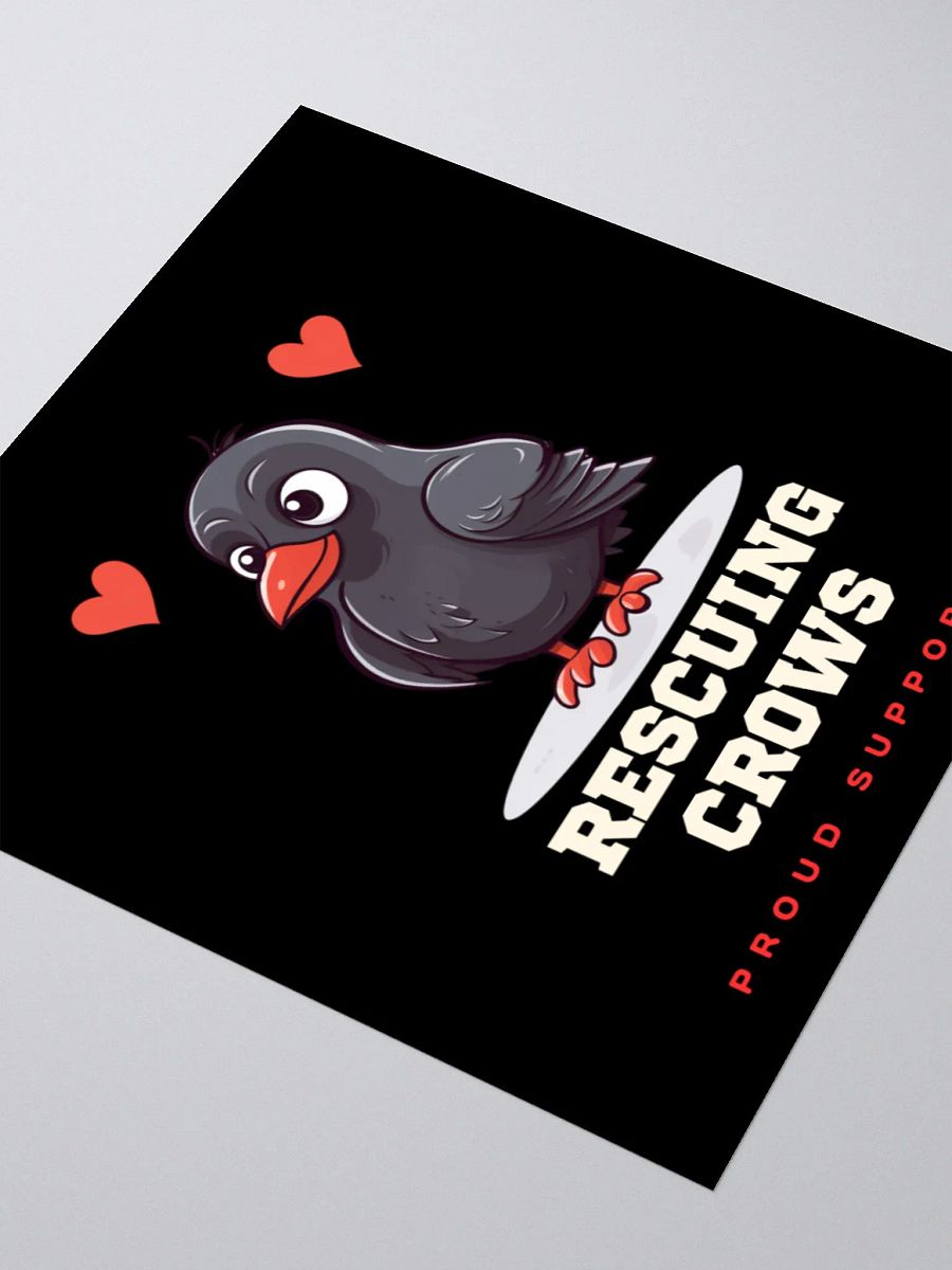 Proud Corporate Crow Supporter Sticker product image (3)