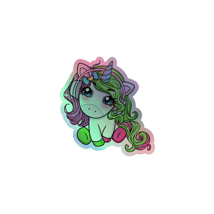 Denucorn - Holographic Sticker product image (1)