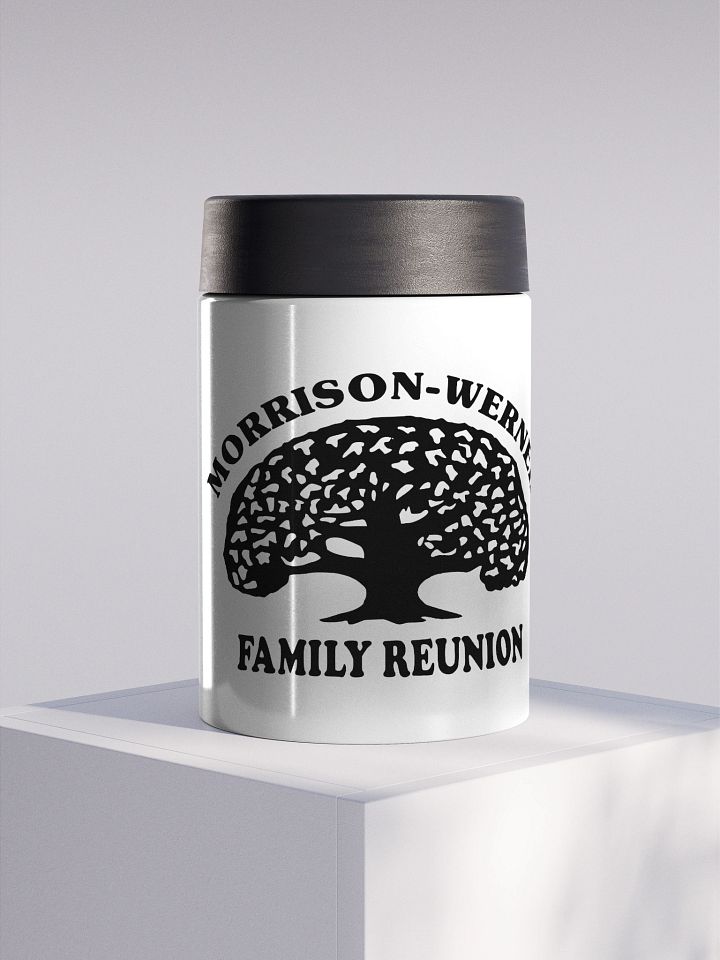 "Morrison-Werner Family Tree" Stainless Steel Coozie product image (1)