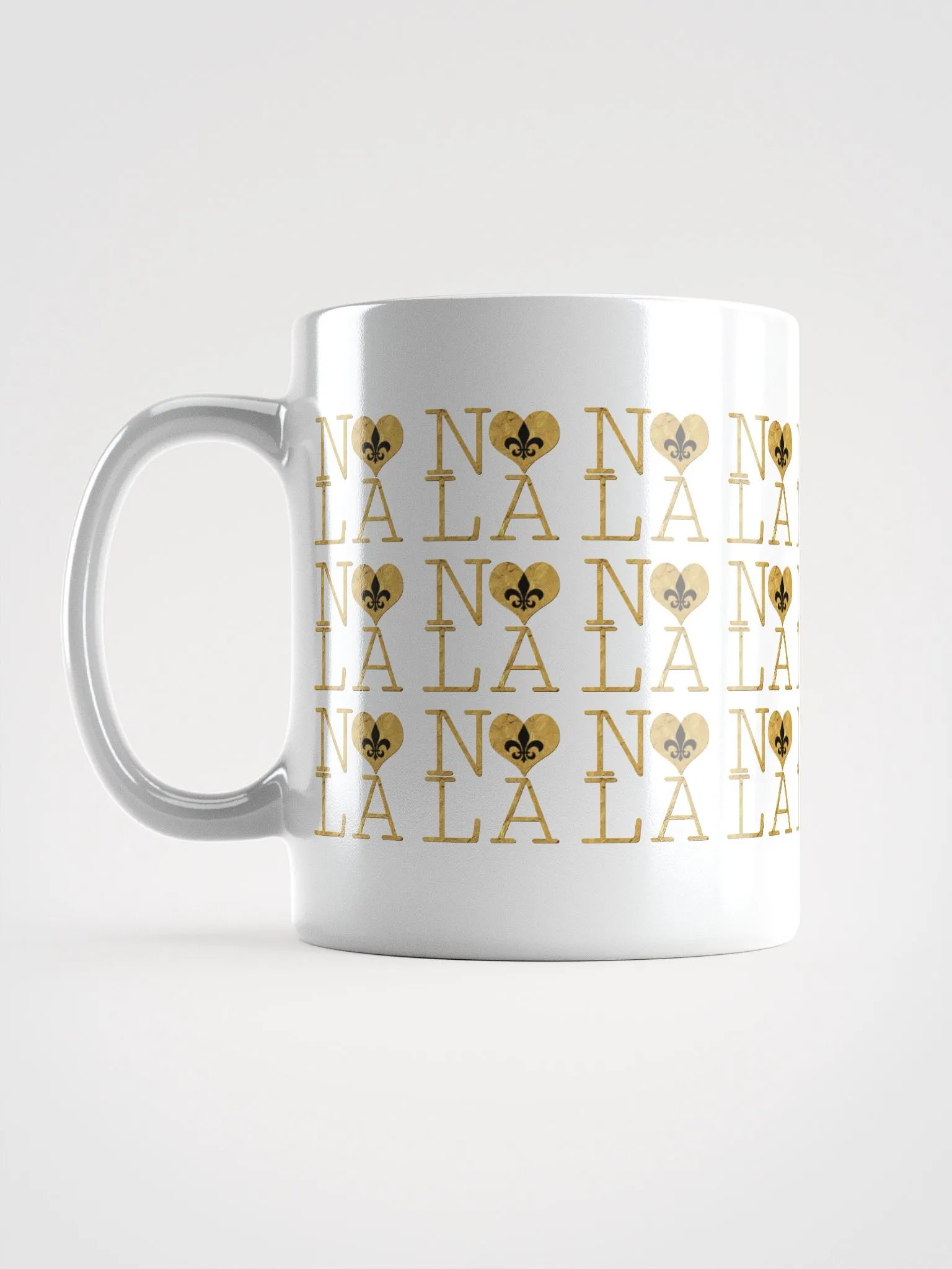 I LOVE NOLA **LEGACY MUG** (GOLD WRAP FULL INFINITY WALL) product image (16)