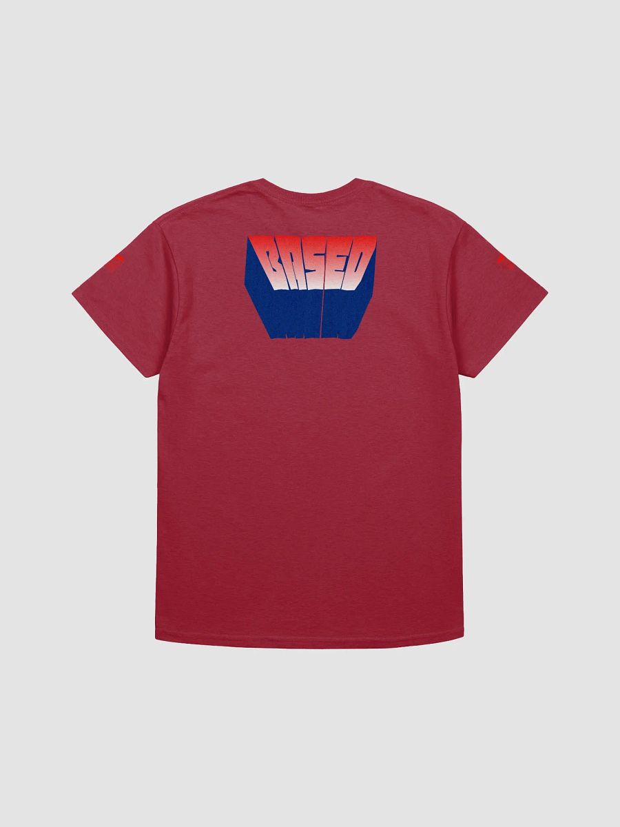 BASED American Flag Mugshot + Bold Letters ~T-shirt 2~ product image (2)