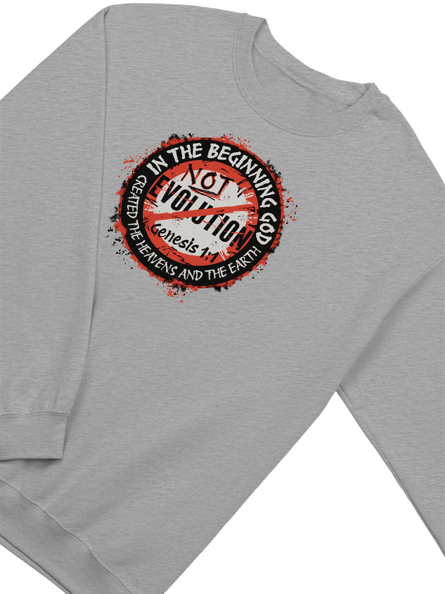 In The Beginning God, Not Evolution Sweatshirt product image (13)