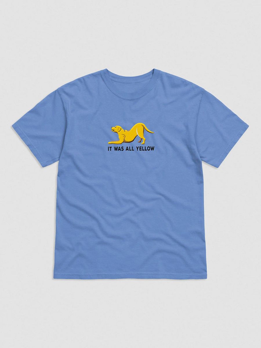 It Was All Yellow T-Shirt(Embroidered) of a Labrador Retriever(Yellow) product image (4)