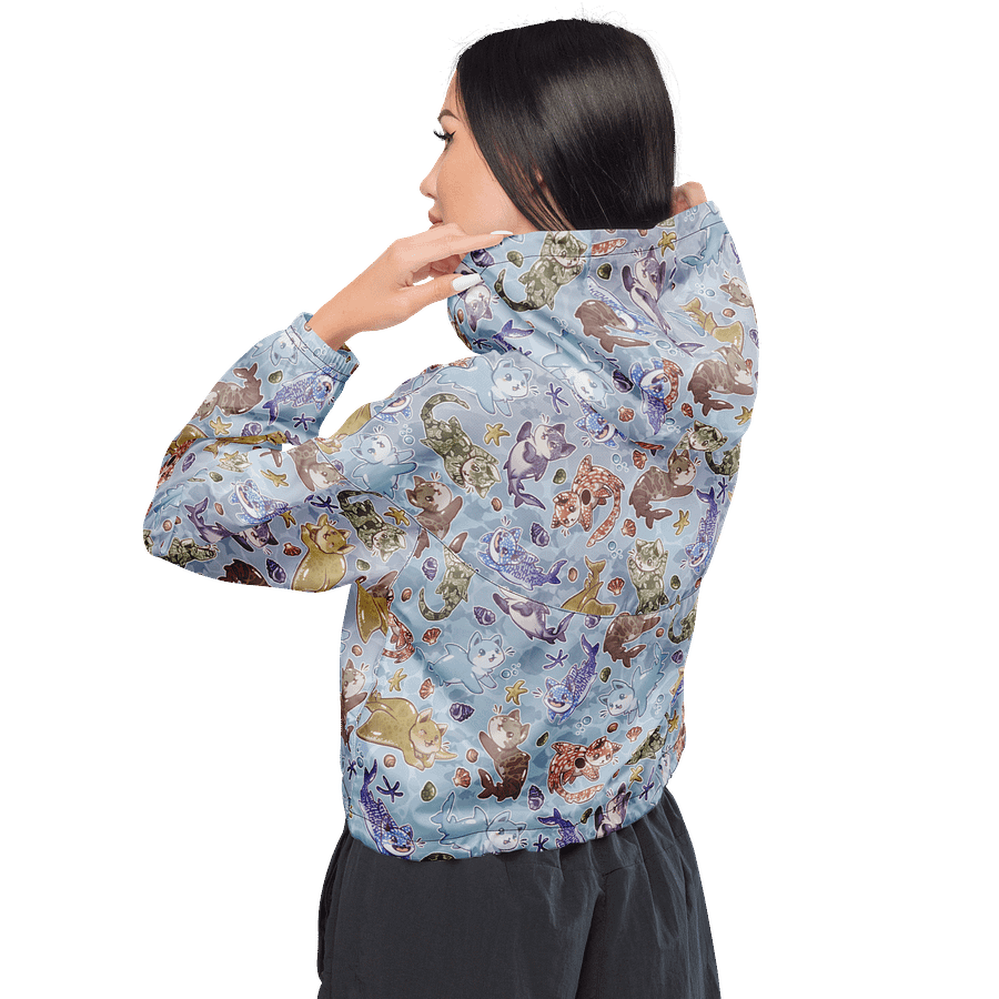 CATSHARK - women's cropped windbreaker product image (3)