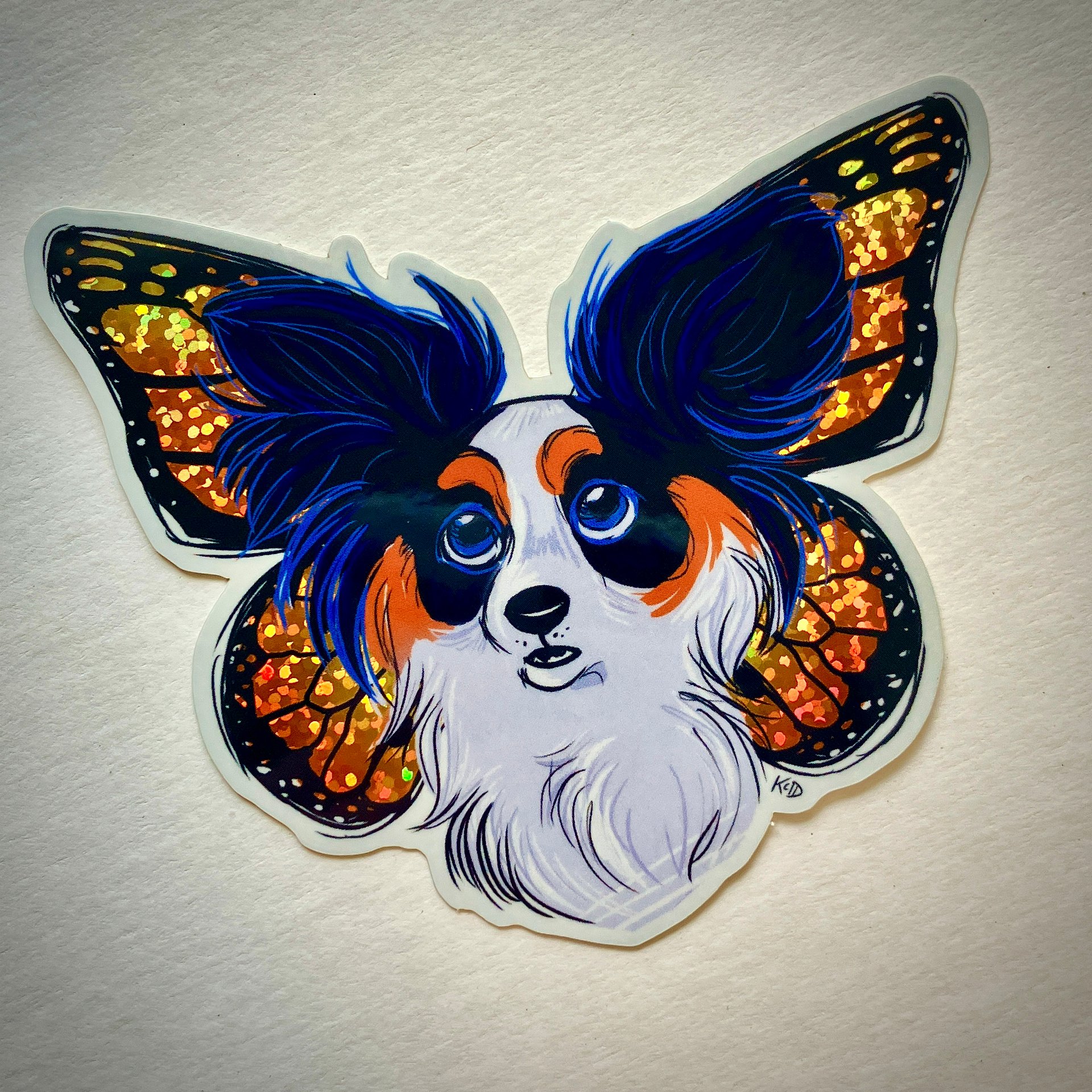 Papillon - Sparkly Vinyl Sticker product image (1)